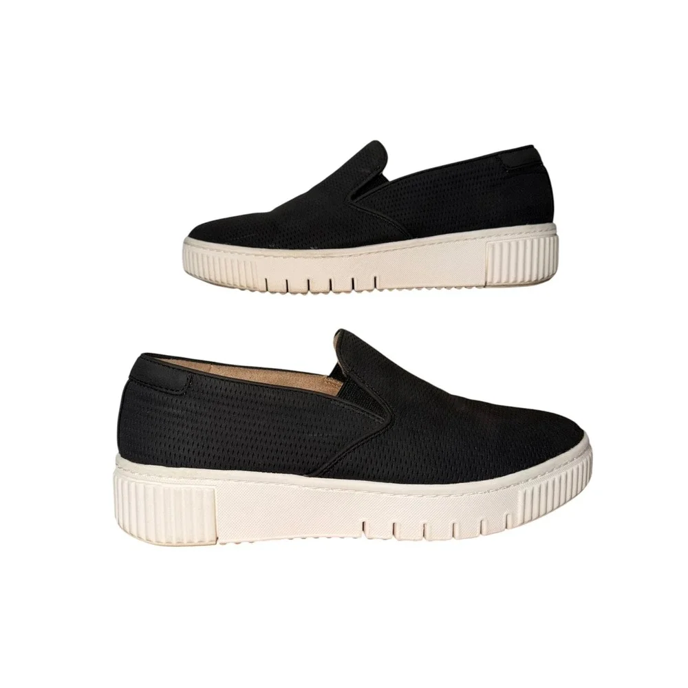 SOUL Naturalizer‎ Tia Black Comfort Slip On Shoes Women 8.5M